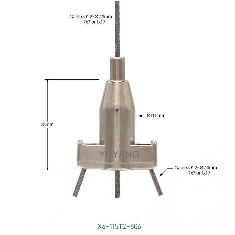 X6-606 Cable Gripper For 2 Wires