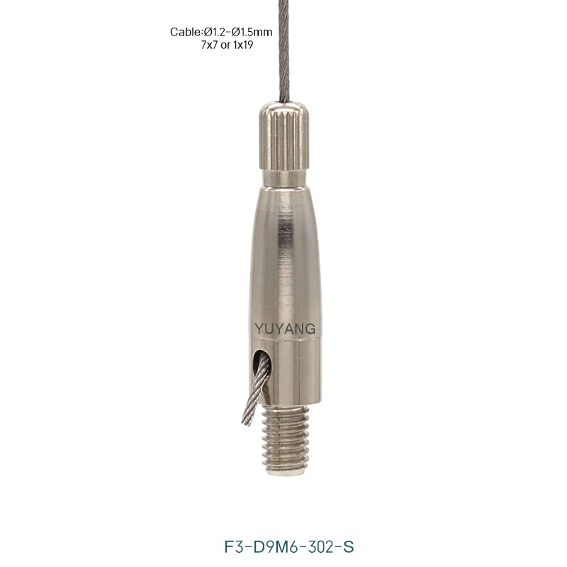 F3-302-S Cable Gripper With Safety Nut