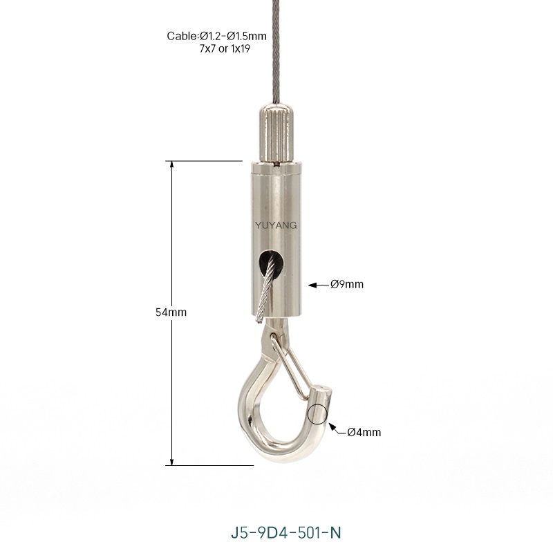 F5-501-N Snap Hook Cable Gripper 
