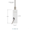 F3-304 White Cable Gripper