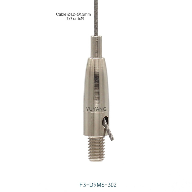F3-302 Cable Gripper With M6 External Thread