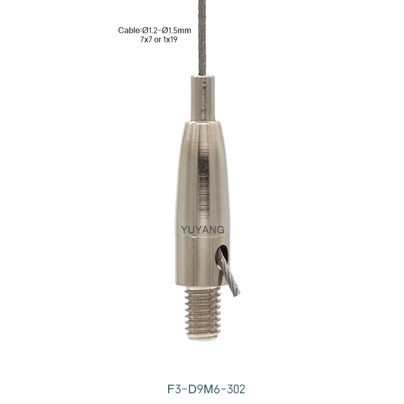 F3-302 Cable Gripper With M6 External Thread