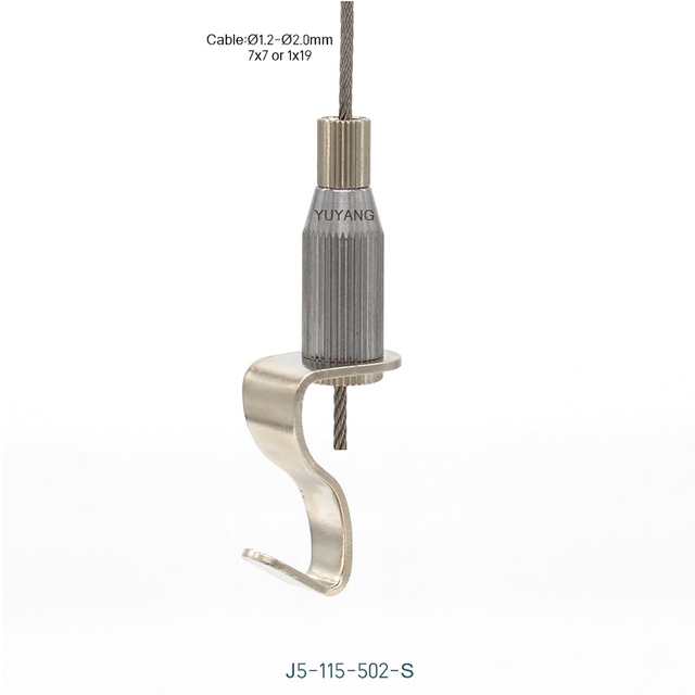 F5-502-S Hook Cable Gripper For Art Hanging