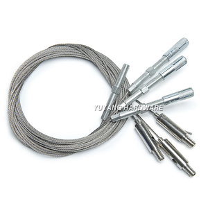 Adjustable Size Stainless Cable Gripper Hanging Wire Cable Gripper Suspension Kit Ceiling Cable Gripper