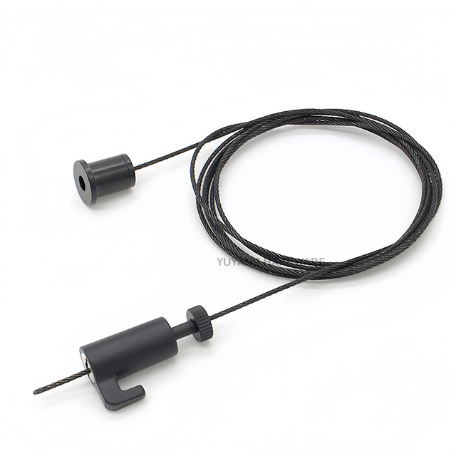 Art Ceiling Mount Picture Hanging System Kit with Adjustable Hooks Wire Frame Picture Photo Mirror Hanging Kit