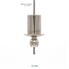  Factory price adjustable stainless steel cable rope gripper track light suspension kit hanging system