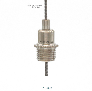 M10 Thread Suspension Cable Gripper for 1.2-1.5mm Hanging Wire