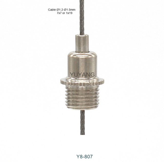 M10 Thread Suspension Cable Gripper for 1.2-1.5mm Hanging Wire