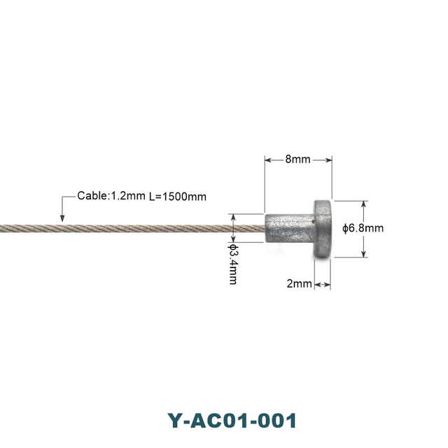 Steel Wire Rope with End Sleeve Used for Lifting, Hanging Wire Custom Steel Wire Assembly