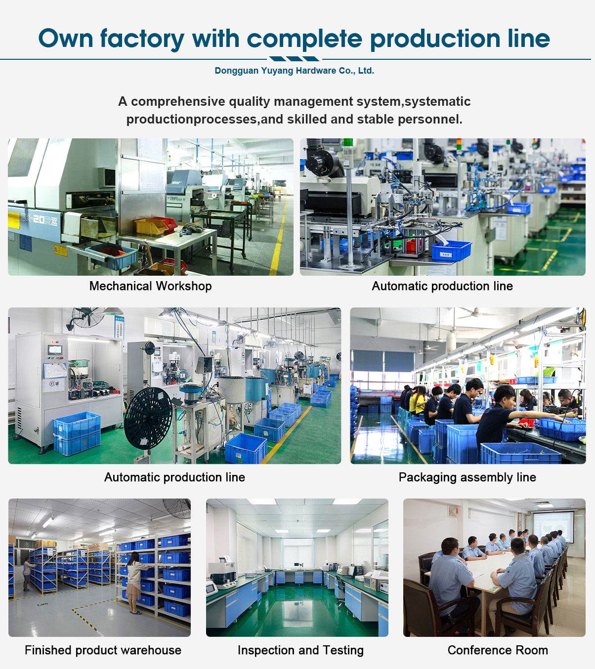 Factory product line