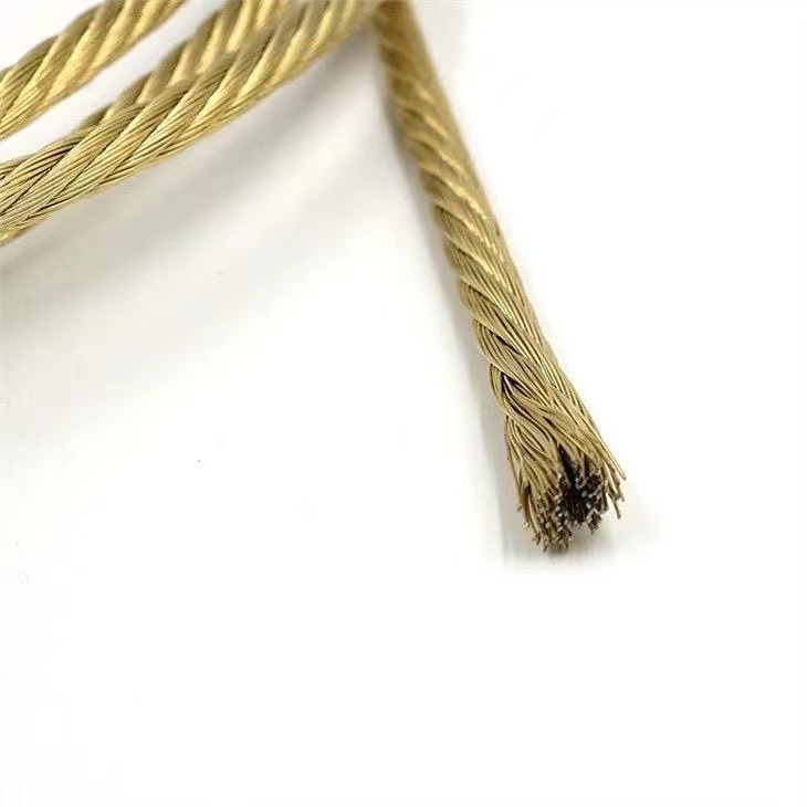 Gold haning kit raw brass color hanging system