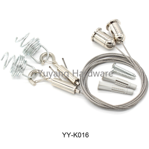 Other Lighting Accessories Adjustable Suspension Kit Hanging Wire Kit for LED Panel Light Lighting Accessories