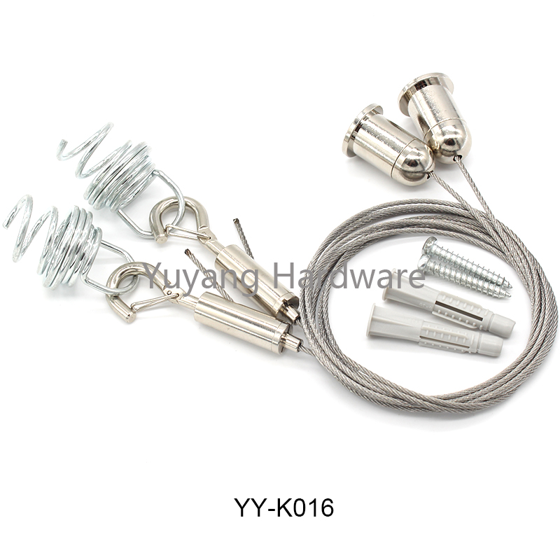 Most popular pendant suspension kit Brass pendant light attachment OEM pendant hanging kit