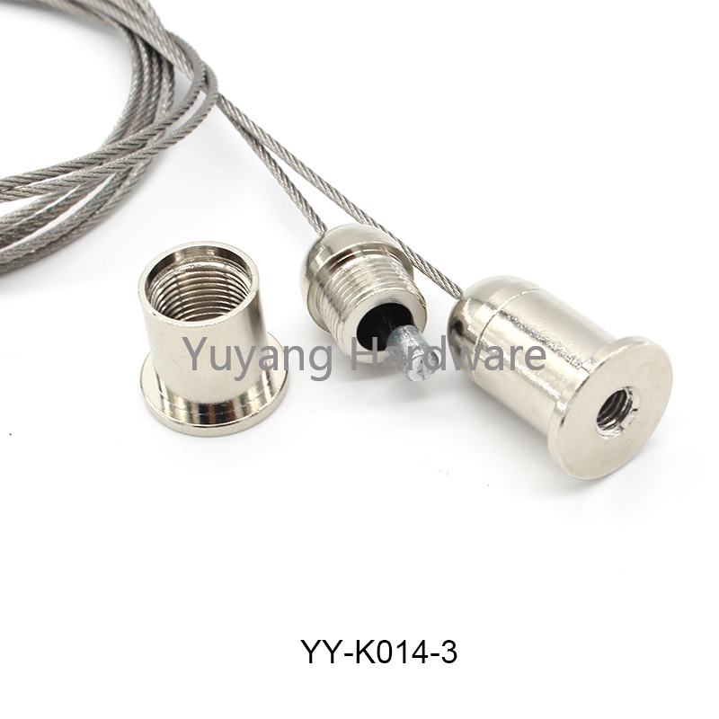 YUYANG new style hanging kit stainless steel Cable gripper for Lighting Ststem.