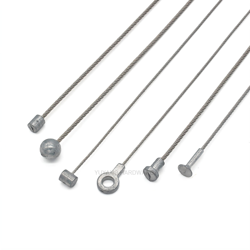 Steel Wire Rope with End Sleeve Used for Lifting, Hanging Wire Custom Steel Wire Assembly