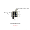 Cable looping gripper H8-908