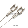 YY-K017 led panel light suspension kit Acoustic Panels Soundproof Suspension Hanging Cable Kit cable gripper with opening 9mm 11mm 18mm 25mm panel holder