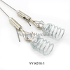 YY-K016 Custom high quality lighting hardware fitting ceiling suspension hanging kit with spring hook quick and easy fastening adjuster cable gripper