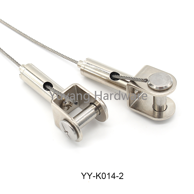 YUYANG new style hanging kit stainless steel Cable gripper for Lighting Ststem.