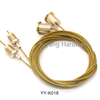 Gold haning kit raw brass color hanging system