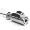 Adjustable Hook Cable Gripper with Stainless Steel Wire Rope Lock for Light & Sign Hanging kit
