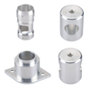 Precision CNC Turned Aluminum Cylinder Housings OEM Machining Components