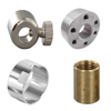 Custom CNC Machined Threaded Sleeve Locking Collar & Clamping Nut Parts