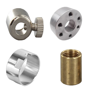 Custom CNC Machined Threaded Sleeve Locking Collar & Clamping Nut Parts