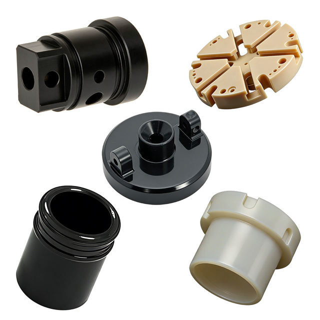 Custom CNC Machined Plastic Parts | POM / Nylon / PEEK / PPS Precision Machining Components