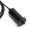 Adjustable Black Cable Gripper with Ceiling Flange for LED Pendant Light Hanging Kit