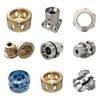 Custom High Precision CNC Machining Parts Aluminum Brass Stainless Steel 5 Axis CNC Turned & Milled Components