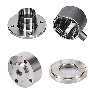 Custom CNC Machined Stainless Steel Flange Parts | Precision CNC Turning Components