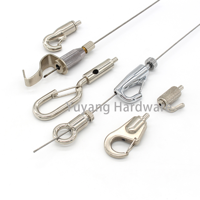 Cable gripper Picture & Sign Suspension Kits Stainless Steel Cable Hanging Hooks