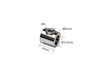 Cable Gripper Stainless Steel Wire Rope Lock Adjustable Cable Stopper for Wire Hanging System
