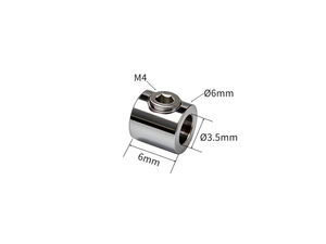 Cable Gripper Stainless Steel Wire Rope Lock Adjustable Cable Stopper for Wire Hanging System