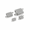 Zinc Alloy Looping Cable Gripper Adjustable Stainless Wire Rope Lock for Sign Display Suspension