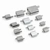 Zinc Alloy Flat Wire Rope Cable Grip | Adjustable Cable Stopper for Wire Rope Suspension System