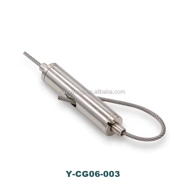 Loop Cable Gripper Adjustable Steel Wire Rope Clamp for Lighting & Display Hanging