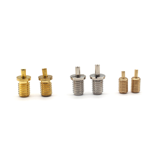Cable Gripper Pin Screw Brass & Nickel Plated Stopper Insert Pin for Wire Rope Suspension Fitting