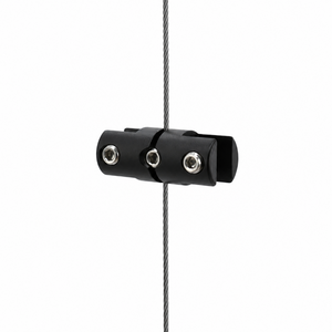 Aluminum Wire Rope Clamp | Adjustable Cable Grip for Wire Rope Balustrade & Suspension System