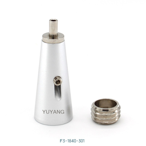 Silver Aluminum Cable Gripper Lock | Adjustable Wire Rope Suspension Fitting