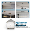 Wholesale Square Ceiling Uncoated Metal Ceiling Canopy Custom Color Square Ceiling Mounting Plate for Pendants