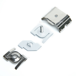 Track Channel Mounting Bracket Stainless Steel & Iron Material for Lighting Installation