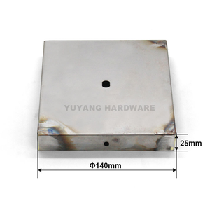 Wholesale Square Ceiling Uncoated Metal Ceiling Canopy Custom Color Square Ceiling Mounting Plate for Pendants