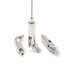 High Quality Brass Cable Gripper Wire Rope Sling Hanging Kit Lighting Suspension Cable Gripper