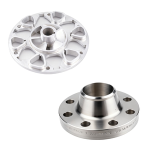 Custom CNC Machined Aluminum Alloy Wheel Hub & Stainless Steel Weld Neck Flange Precision Machining Service