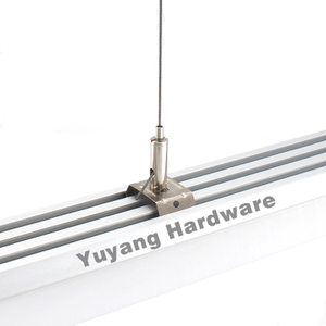 Adjustable Track Light Suspension Kit | Stainless Steel Wire Rope Hanging Hardware