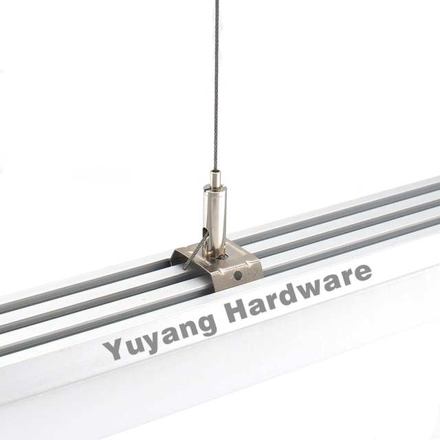Adjustable Track Light Suspension Kit | Stainless Steel Wire Rope Hanging Hardware